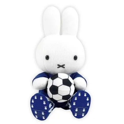 ミッフィースタイル限定 サッカーミッフィーぬいぐるみ