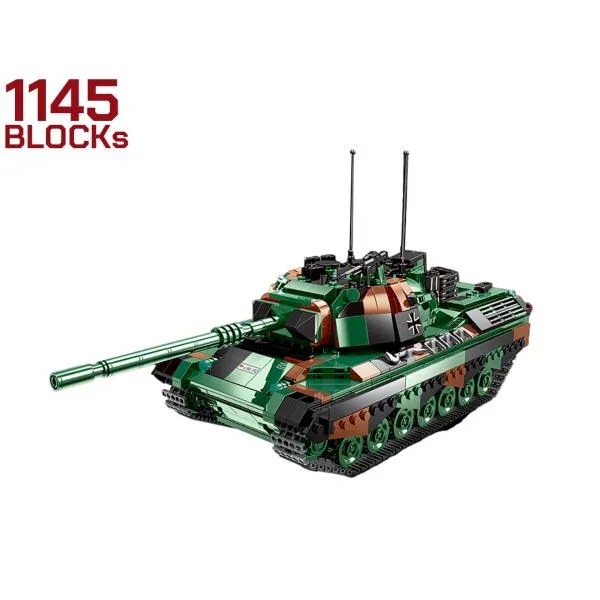 M0096P AFM レオパルト1 主力戦車 1145Blocks