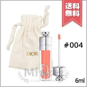 並行輸入品 CHRISTIAN DIOR クリスチャンディオール アディクト リップ マキシマイザー #004 6ml ※専用ポーチ付き【外箱なし送料無料】★在庫処分特価★