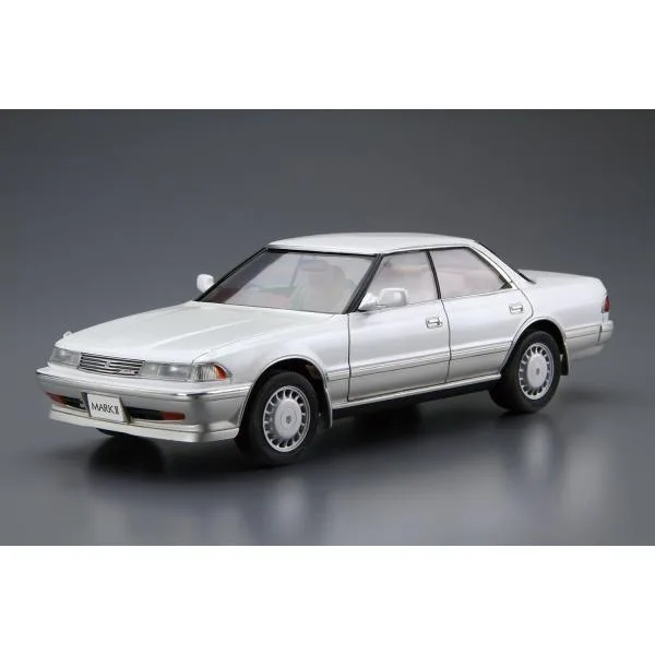 No.63 1/24 トヨタ GX81 マークII2.0グランデツインカム24 '88 アオシマ ザ・モデルカー プラモデル