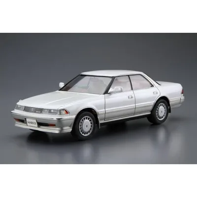 No.63 1/24 トヨタ GX81 マークII2.0グランデツインカム24 '88 アオシマ ザ・モデルカー プラモデル