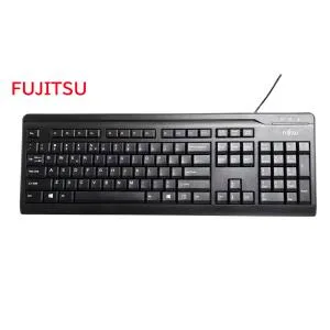 富士通純正 USBキーボード KB410 OADG 109A キーボード 有線 スタンド ブラック (CP638382-03) 英語配列 新品バルク品