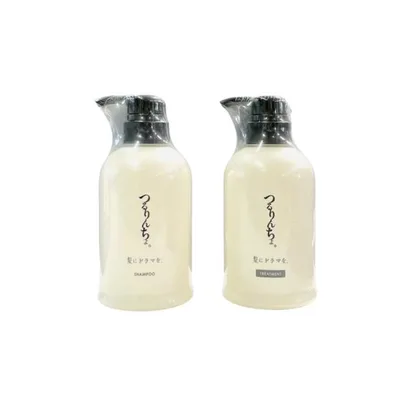 つるりんちょ シャンプー 400mL トリートメント 380g 髪にドラマを 縮毛矯正 ダメージケア くせ毛 ダメージ毛 ブリーチ毛 髪質 広がり 艶髪 美髪
