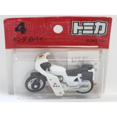 新品 トミカ 4 ホンダ 白バイ 1/34 ブリスター 240001005385