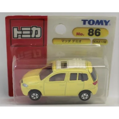 新品 トミカ 86 マツダ デミオ イエロー 240001008258