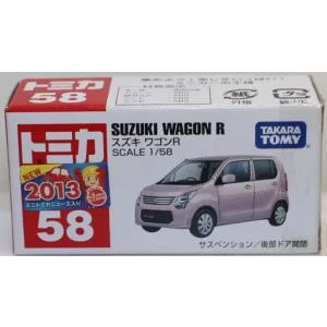 USED 未開封 トミカ 58 スズキ ワゴンR 240001033456