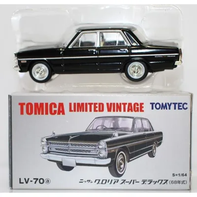 USED 1/64 トミカリミテッドヴィンテージ TLV-70a 日産グロリア スーパーDX(黒)68年式 240001034488