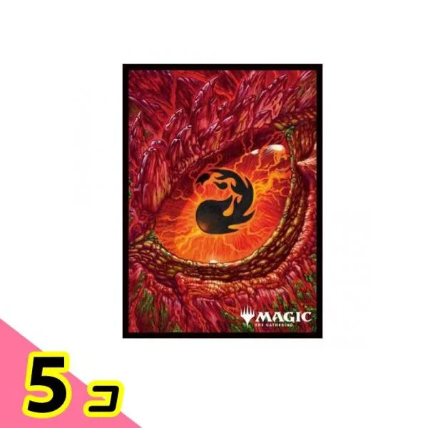 MTG マジックザギャザリング プレイヤーズカードスリーブ MTGS-351 タルキール 龍嵐録 山 80枚入 5個セット