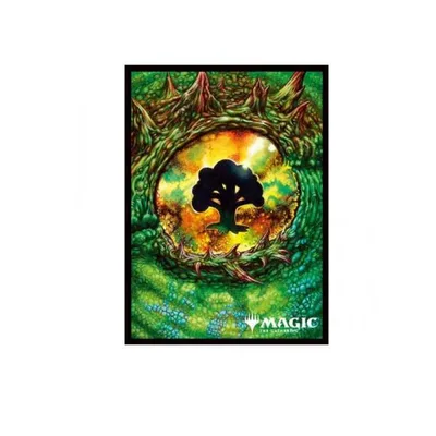 MTG マジックザギャザリング プレイヤーズカードスリーブ MTGS-352 タルキール 龍嵐録 森 80枚入 (1個)