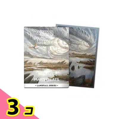 MTG×ドラゴンシールド マットデュアルアートスリーブ AT-16505 Marsh Flats 100枚入 3個セット