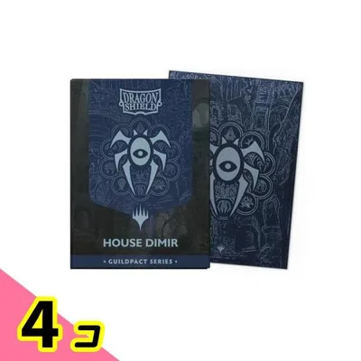 MTG×ドラゴンシールド マットデュアルアートスリーブ AT-16509 House Dimir 100枚入 4個セット