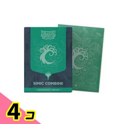 MTG×ドラゴンシールド マットデュアルアートスリーブ AT-16512 Simic Combine 100枚入 4個セット