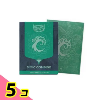 MTG×ドラゴンシールド マットデュアルアートスリーブ AT-16512 Simic Combine 100枚入 5個セット