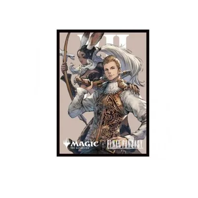 MTG FF マジックザギャザリング ファイナルファンタジー プレイヤーズカードスリーブ MFS-13 バルフレアとフラン 80枚入 (1個)