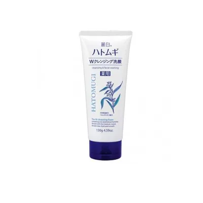 2980円以上で注文可能 麗白 薬用ハトムギWクレンジングフォーム 130g (1個)