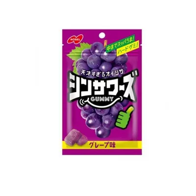 2980円以上で注文可能 シンサワーズグミ グレープ味 50g (1個)