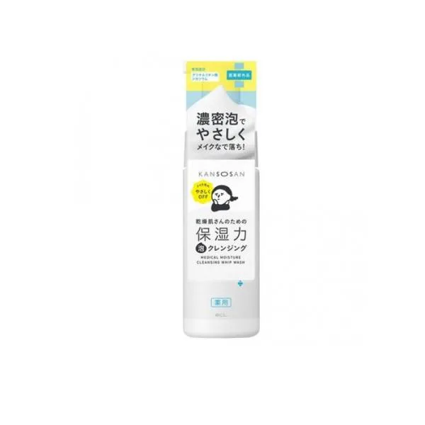 2980円以上で注文可能 KANSOSAN 乾燥さん 薬用保湿力泡クレンジング ポンプ 120mL (1個)