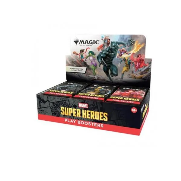 2980円以上で注文可能 MTG マジックザギャザリング マーベル スーパーヒーローズ プレイブースター 英語版 30パック入BOX (1個)