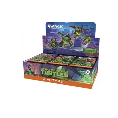 MTG マジックザギャザリング ミュータントタートルズ プレイ・ブースター 日本語版 30パック入BOX (1個)