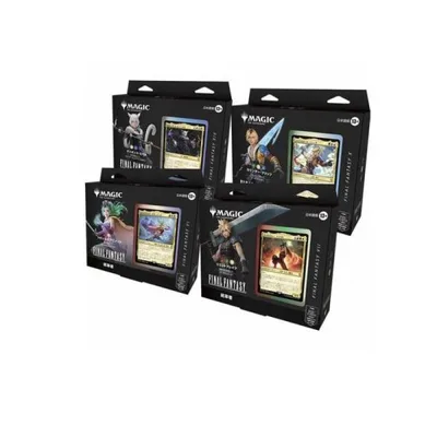 MTG FF マジックザギャザリング ファイナルファンタジー 統率者デッキ 日本語版 4組入 (全4種全て同梱) (1個)