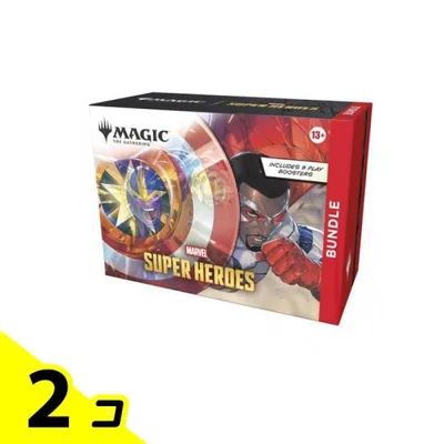 MTG マジックザギャザリング マーベル スーパーヒーローズ Bundle 英語版 1組入 2個セット