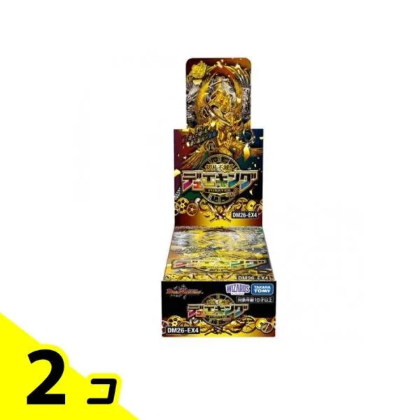 デュエル・マスターズTCG DM26-EX4 切札不滅!! デュエキング FOREVER 2026 10パック入BOX 2個セット