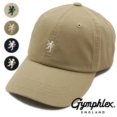 ジムフレックス Gymphlex 6パネルキャップ GY-H0313-COG FW24 6PANEL CAP メンズ・レディース 帽子 フリーサイズ サイズ調整可能 正規取扱店