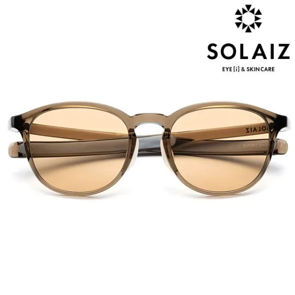 ソライズ SOLAIZ サングラス ミドルウエリントン SLD-001 Daily Use Collection メンズ レディース 眼鏡 メガネ アイケア エイジングケア KHAKI L.BR 正規取扱店