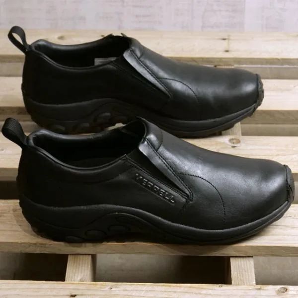 メレル MERRELL メンズ ジャングルモック レザー2 J17199 SS24 M JUNGLE MOC LEATHER 2 靴 スリッポン シューズ BLACK 正規取扱店