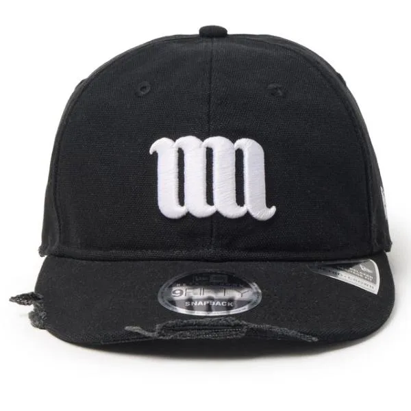 ニューエラ NEW ERA 9FIFTY ミンナノ ゴロウ ダメージ 15175389 RC950 PC MINNANO GORO DAMAGE BLK メンズ レディース 帽子 コラボ 中津川五郎 正規取扱店