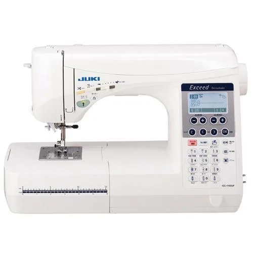 コントローラー付 JUKI ジューキ Exceed Dressmake 家庭用ミシン HZL-F400JP 新品・メーカー保証付