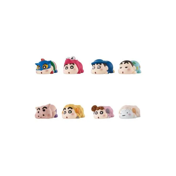 クレヨンしんちゃん もっちりころりん♪ クレヨンしんちゃん パート2 全8種 バンダイ フルコンプ キャンディトイ 食玩