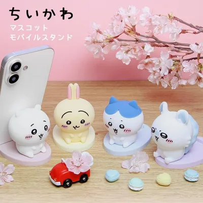 卓上スマホスタンド ちいかわ マスコット モバイルスタンド スマホ置き iPhone Android ck-42