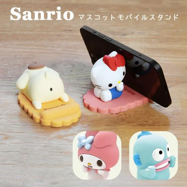 スマホスタンド 卓上 サンリオキャラクターズ モバイルスタンド マスコット iPhone Android Sanrio sang-388-2