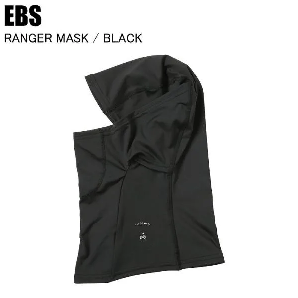 EBS エビス RANGER MASK レンジャーマスク BLACK 4600400 スキー スノーボード フェイスマスク バラクラバ 防寒 日焼け防止