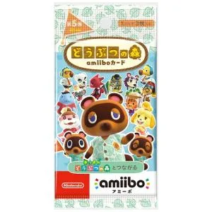 【1パック】Nintendo どうぶつの森amiiboカード 第5弾 1パック3枚入り