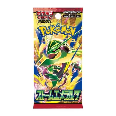 7/31発売1パック ポケモンカードゲーム MEGA 拡張パック ストームエメラルダ キャンセル不可