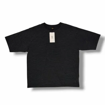 BATONER バトナー 26SS SUMMER WOOL T-SHIRT サマーウールTシャツ カットソー BN-26SM-073 チャコール 3 26775M