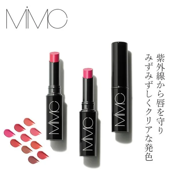 【リキッドリーファンデ102 サンプルプレゼント】口紅 MiMC ミネラルカラーリップ SPF20 PA++ 2.3g 購入金額別特典あり 正規品 UVリップ 紫外線カットリップ …