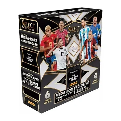 W杯公式MB【予約WUS01】 PANINI SELECT ROAD TO FIFA WORLD CUP 25-26 SOCCER メガボックス ボックス販売【サッカーカード/高級トレカ/パニーニ/トレカ/ワールド