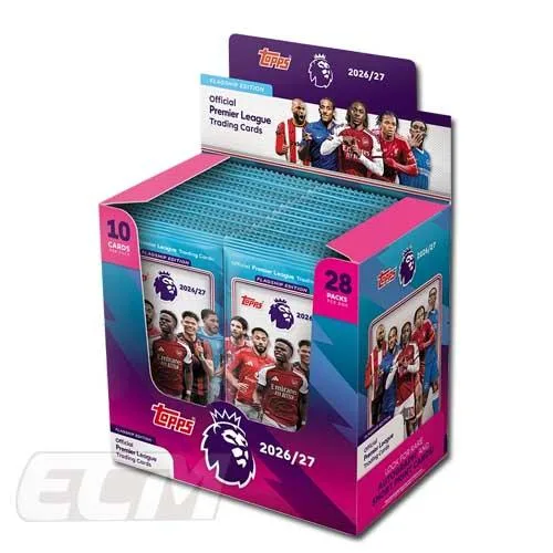 ボックス【予約PRE21】海外UK版【国内未発売】Topps プレミアリーグ 2027 ボックス販売【26-27/サッカーカード/トレカ/Premier League/トレーディグカード】
