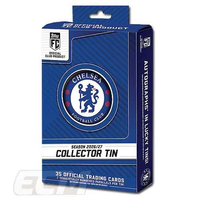 【予約TOP03】【国内未発売】Topps チェルシー 26-27 コレクター缶 カードセット【トレーディングカード/サッカー/Chelsea/プレミアリーグ/パーマー/ジョアンペ