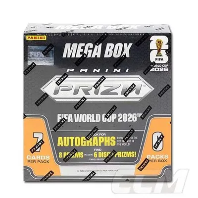 W杯公式MB【予約WUS01】PANINI PRIZM FIFA WORLD CUP 2026 メガボックス ボックス販売【サッカーカード/高級トレカ/パニーニ/トレカ/ワールドカップ/Worldcup】