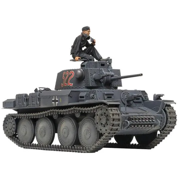 タミヤ(TAMIYA) 1/35 ミリタリーミニチュアシリーズ No.369 ドイツ軍 軽戦車38 (t) E/F型 プラモデル 35369