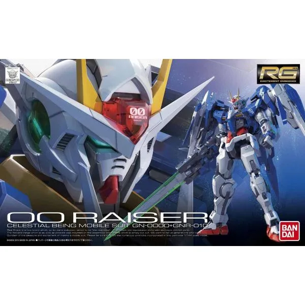 BANDAI SPIRITS バンダイスピリッツ RG 1/144 機動戦士ガンダム00 GN-0000+GNR-010 ダブルオーライザー