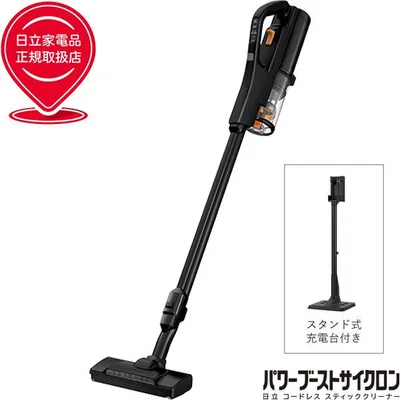 HITACHI 日立 ●掃除機 コードレス サイクロン式 スティッククリーナー パワーブーストサイクロン PV-BH900SL K