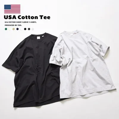 tシャツ メンズ 半袖 無地 透けない 白 メンズtシャツ 厚手 綿 おしゃれ USAコットン 30代 40代 50代 60代 黒 大きいサイズ 半袖tシャツ 綿100% 爆買