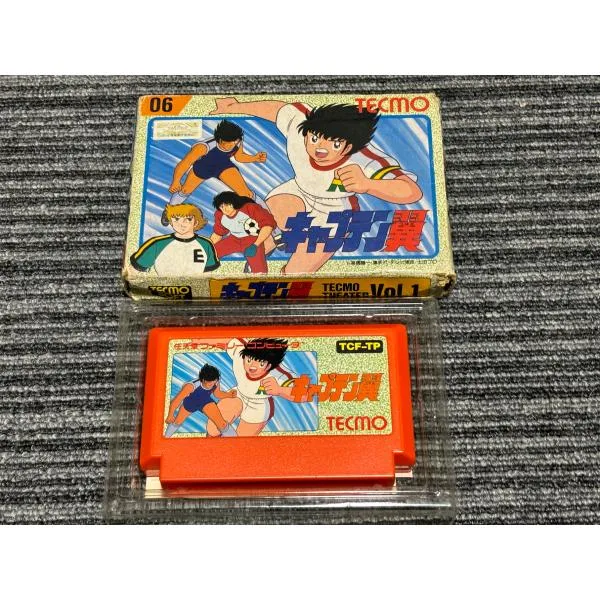 ファミコン カセット ソフト キャプテン翼 箱 付き FC