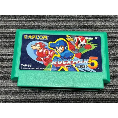 ファミコン カセット ソフト ロックマン5 ブルースの罠!? ROCK MAN 5 FC (6)