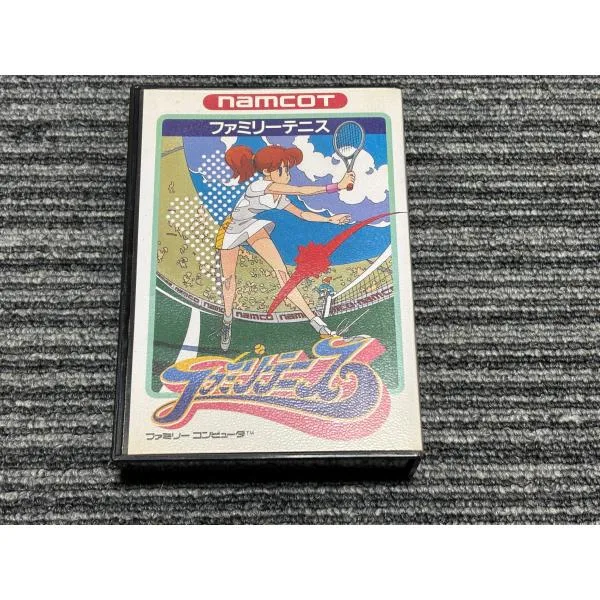 ファミコン カセット ソフト ファミリーテニス FC 箱 説明書 付き